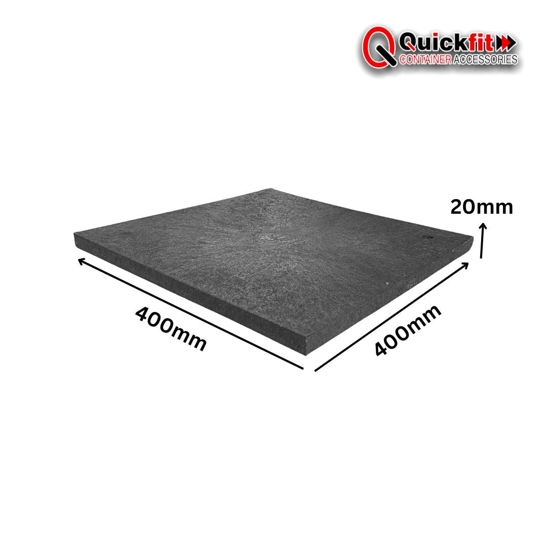 Cale de nivellement pour conteneurs 20 mm/30 mm/50 mm