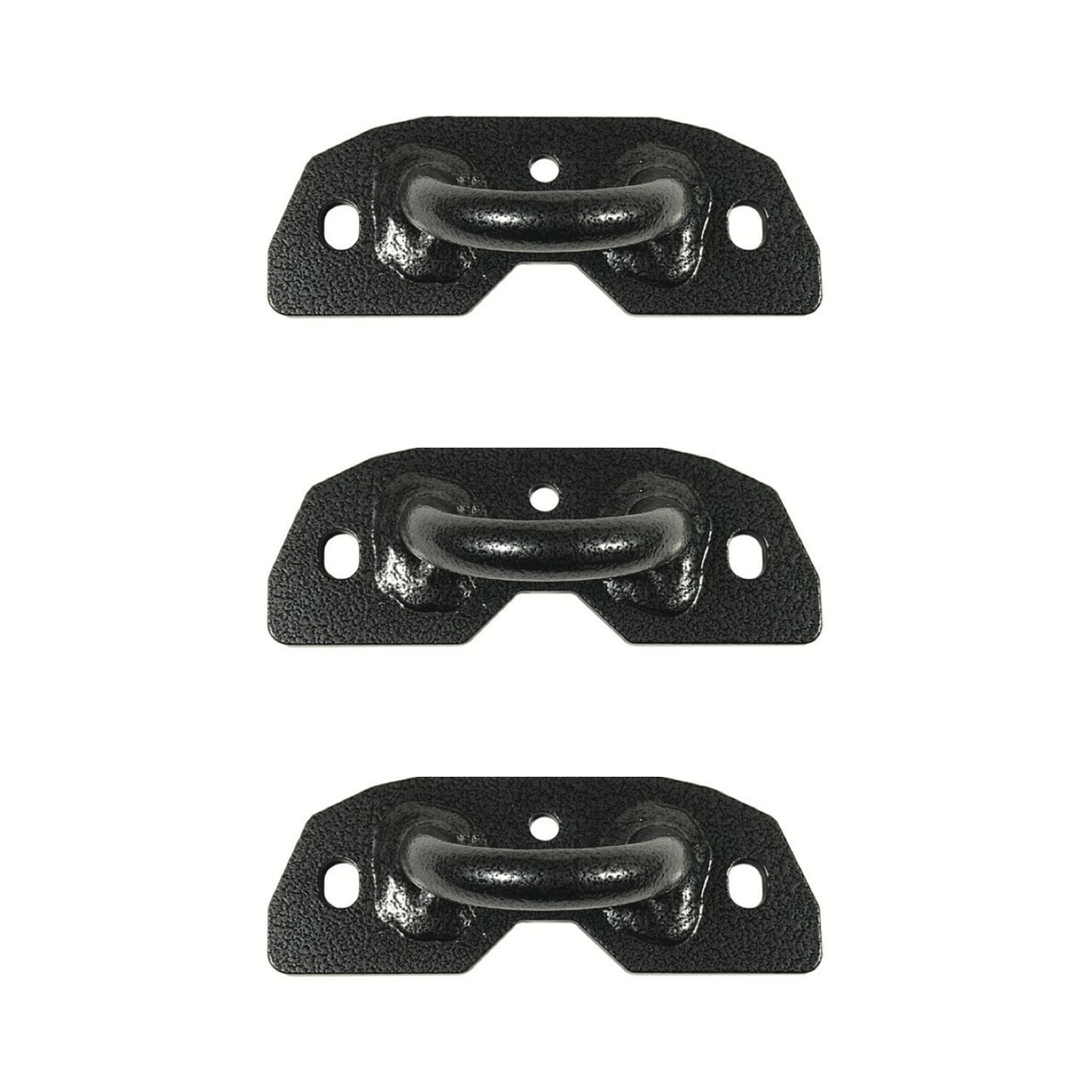 Anneaux en D à boulonner, lot de 3