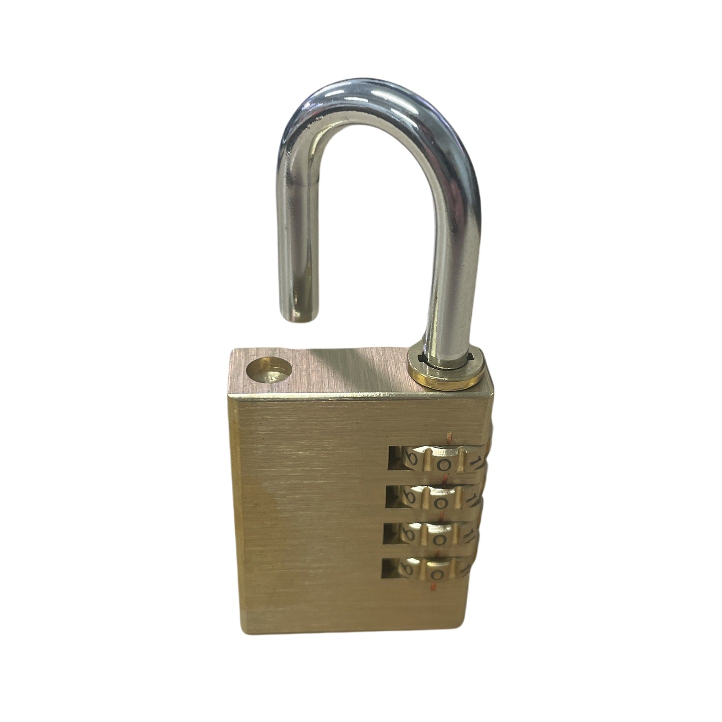 Cadenas à combinaison en laiton Lot de 4