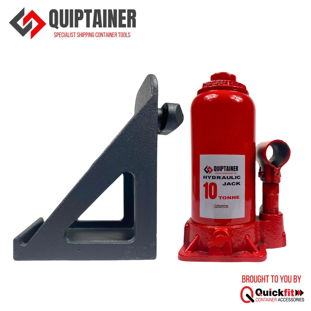 Cric hydraulique et élévateur de conteneurs