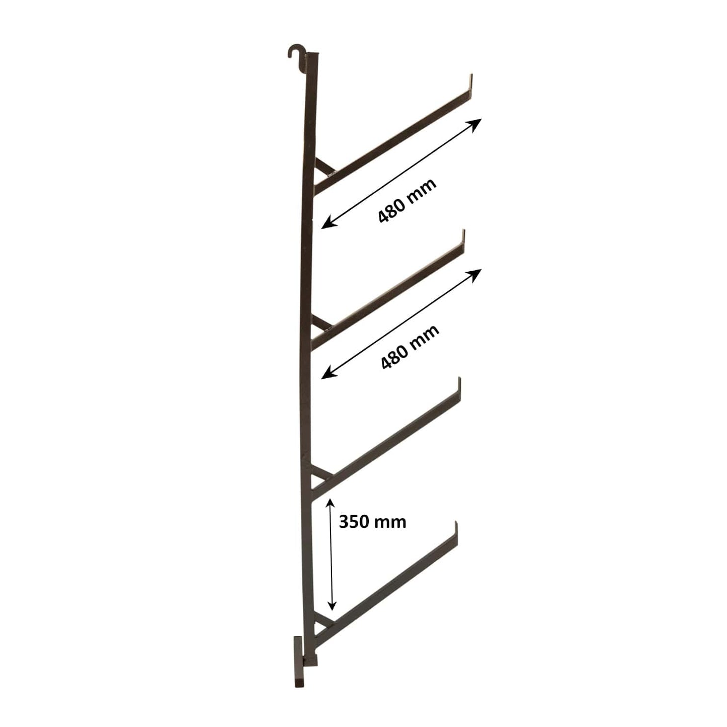 Supports de rayonnage pour tuyaux à 4 niveaux pour conteneur maritime
