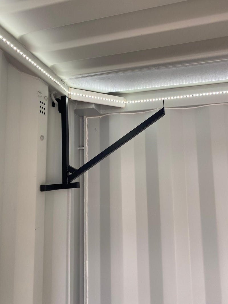 Support de rayonnage pour tuyaux à 1 niveau pour conteneur maritime