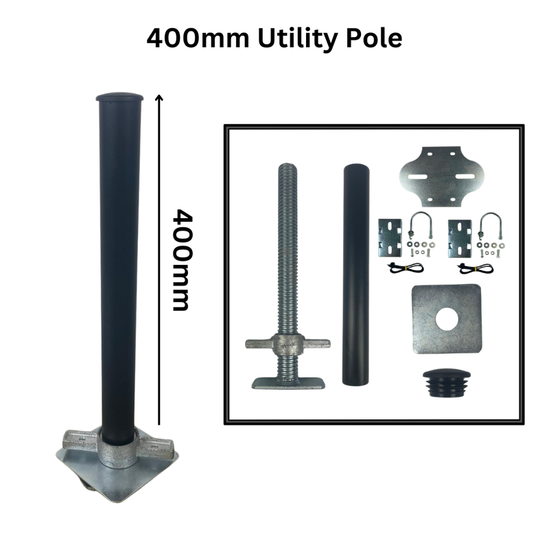 Poteau utilitaire pour conteneur maritime 400mm/600mm/940mm