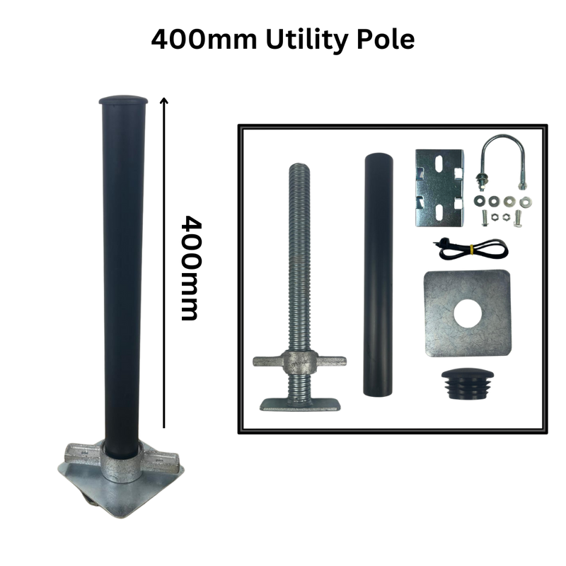 Poteau utilitaire pour conteneur maritime 400mm/600mm/940mm