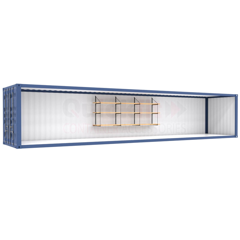 Support d’étagères à 3 niveaux