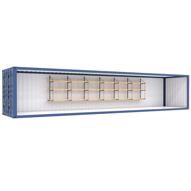 Support d’étagères à 3 niveaux