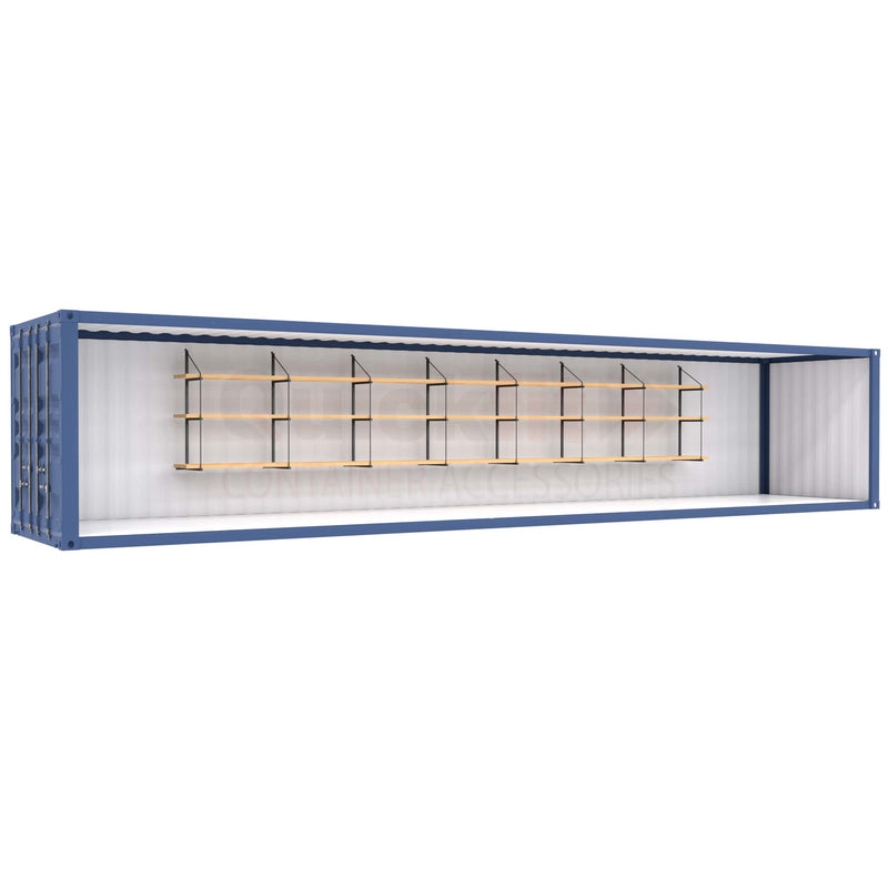 Support d’étagères à 3 niveaux