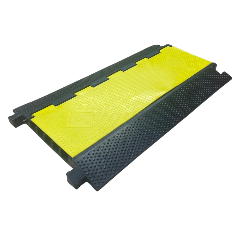 Rampe de Protection de Câbles à 5 Canaux – Usage Intensif