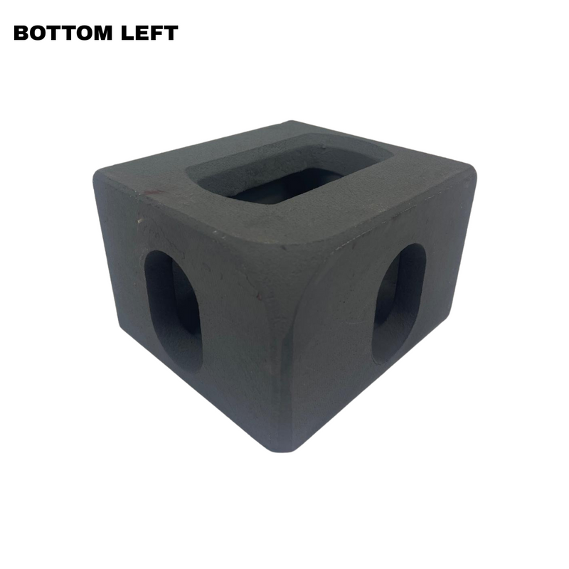 Coins ISO inférieurs pour conteneurs - Lot de 4