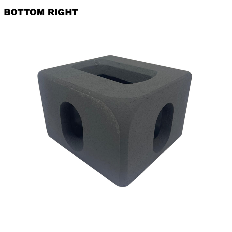 Coins ISO inférieurs pour conteneurs - Lot de 4