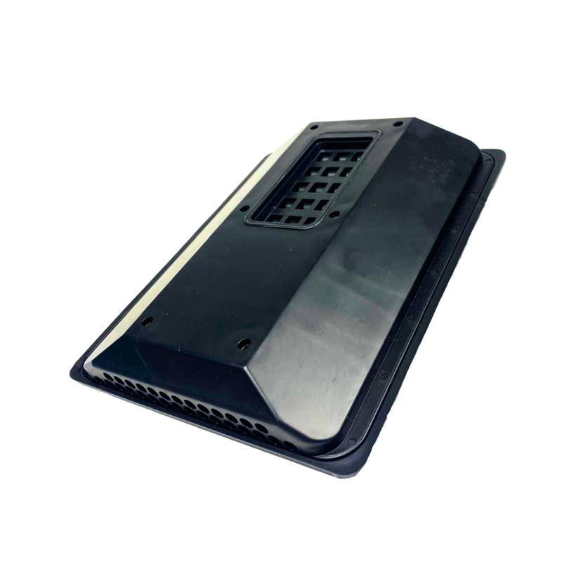 Grande grille d’aération en plastique pour paroi ondulée