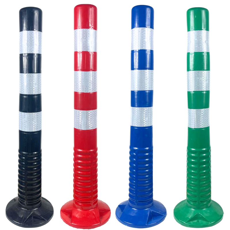 Poteaux de Chantier en Plastique pour Conteneurs Maritimes – 4 Couleurs (Vendus à l’unité)