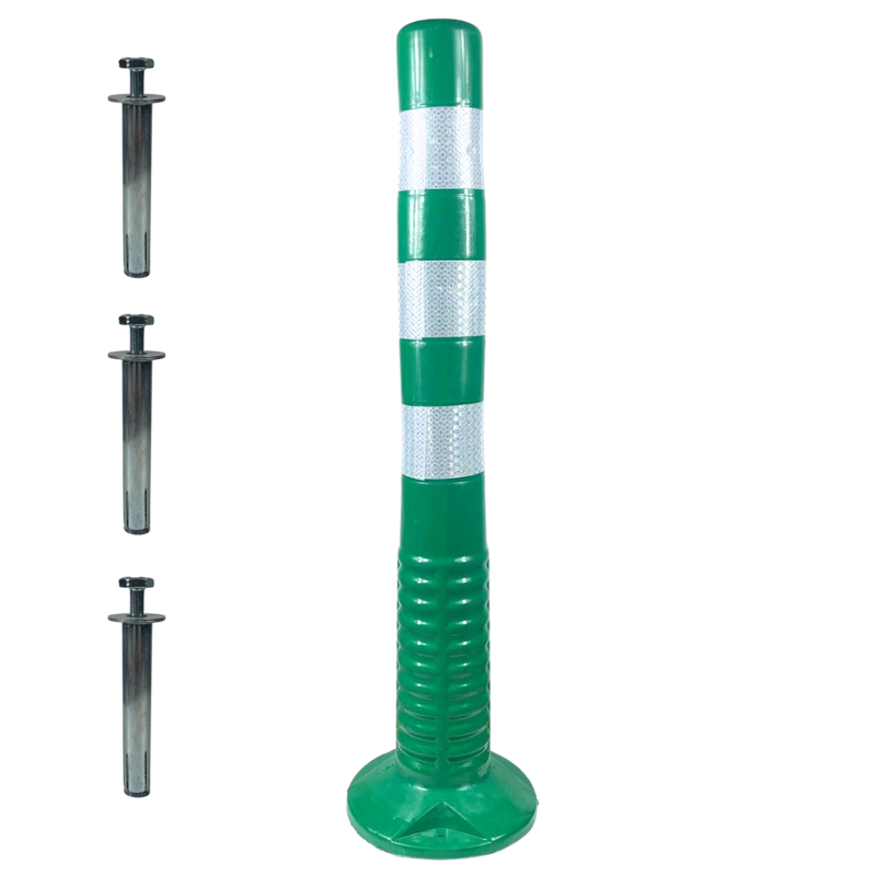 Poteaux de Chantier en Plastique pour Conteneurs Maritimes – 4 Couleurs (Vendus à l’unité)