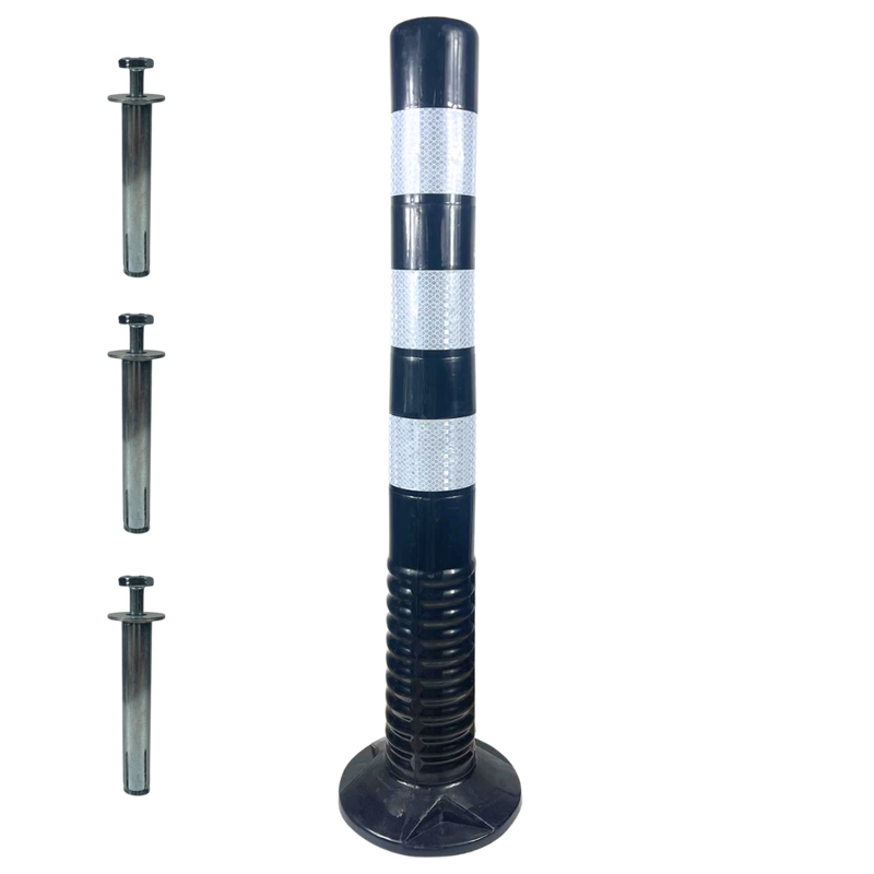 Poteaux de Chantier en Plastique pour Conteneurs Maritimes – 4 Couleurs (Vendus à l’unité)