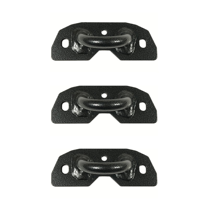 Anneaux en D à boulonner, lot de 3