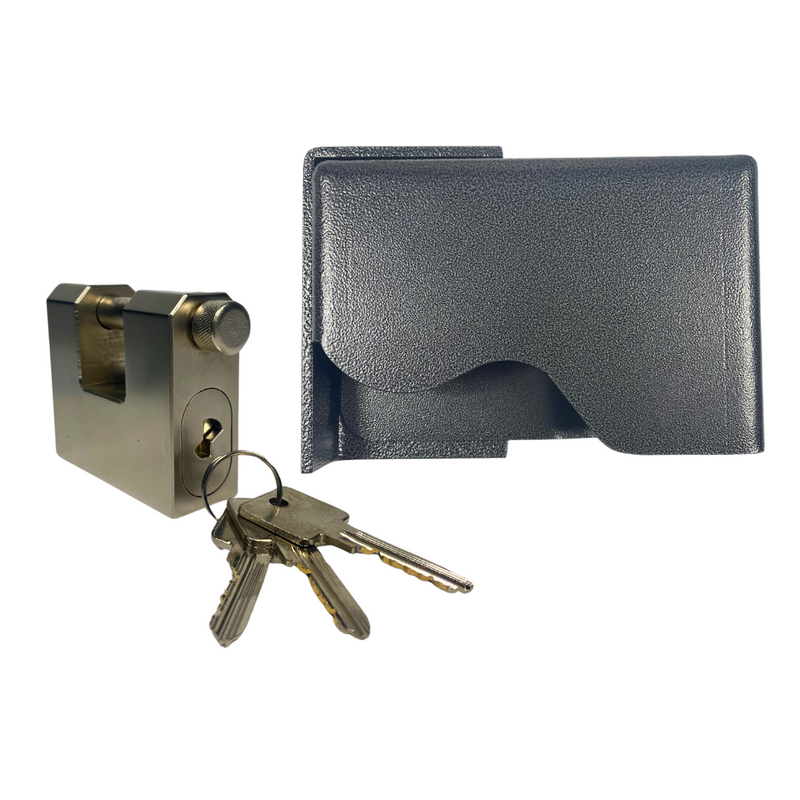 Cache-cadenas à boulonner - Ouverture à gauche