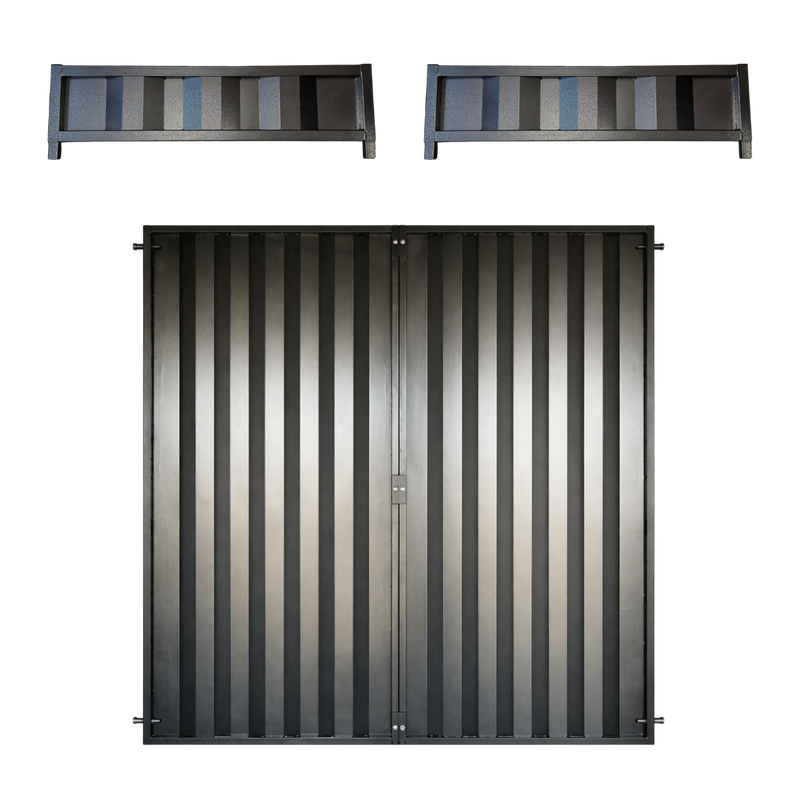 Kit cloison pour container high-cube avec panneaux d’extension