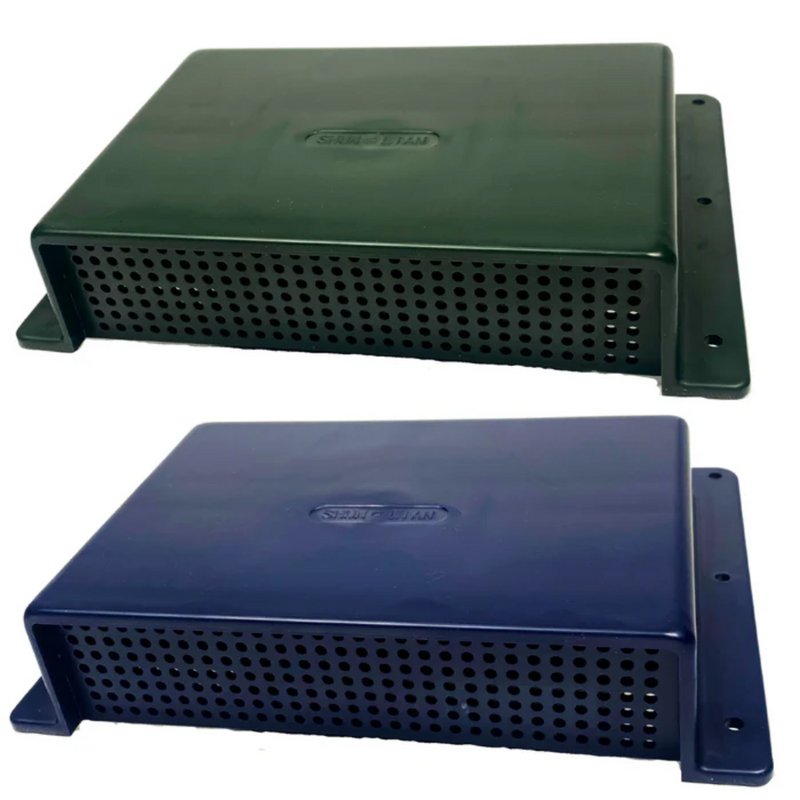 Grandes grilles d’aération en plastique