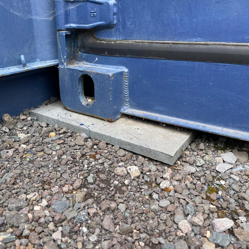 Cale de nivellement pour conteneurs 20 mm/30 mm/50 mm