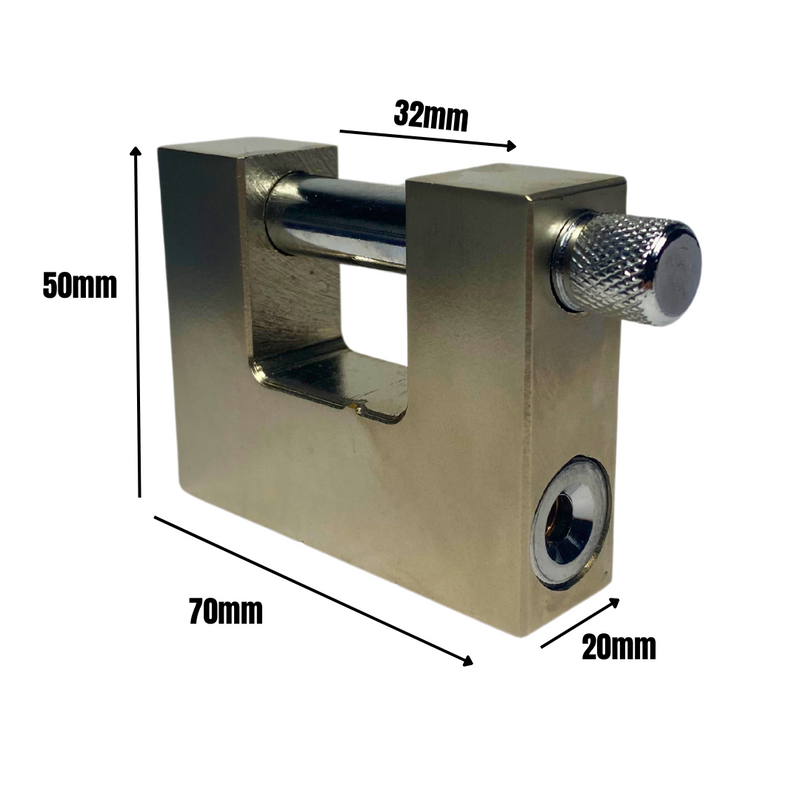 Cadenas 70 mm Ultra Résistant *Option de clé identique disponible*