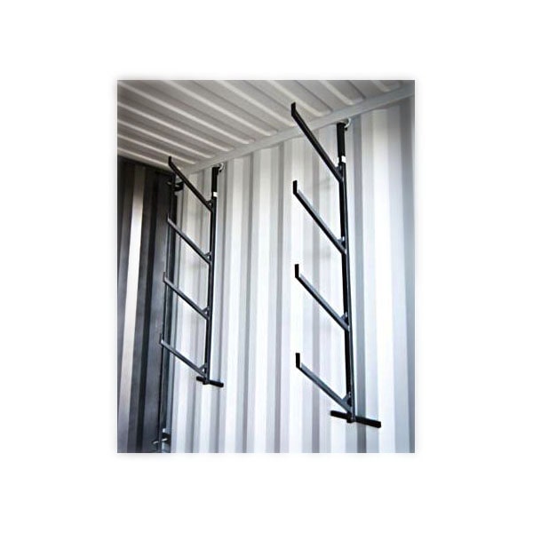 Supports de rayonnage pour tuyaux à 4 niveaux pour conteneur maritime