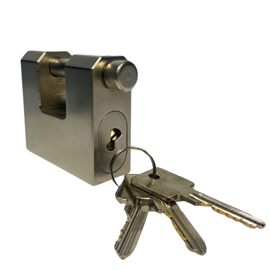 Cadenas monobloc blindé 75mm pour conteneurs