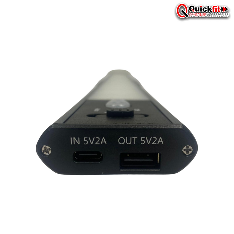 Grande lampe LED à détecteur de mouvement avec fixation magnétique