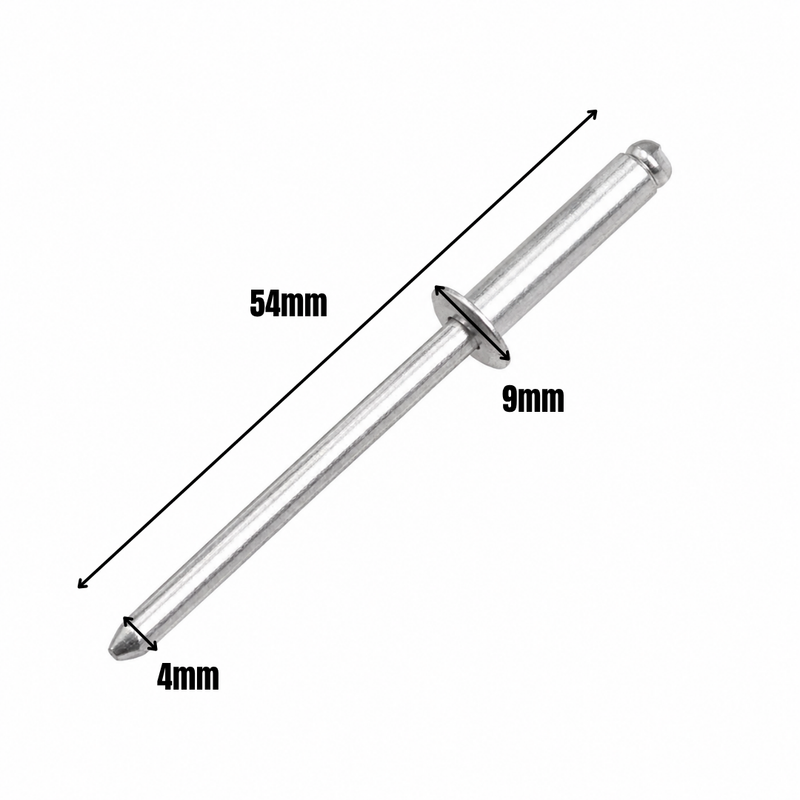 Rivets en aluminium - Boîtes de 250