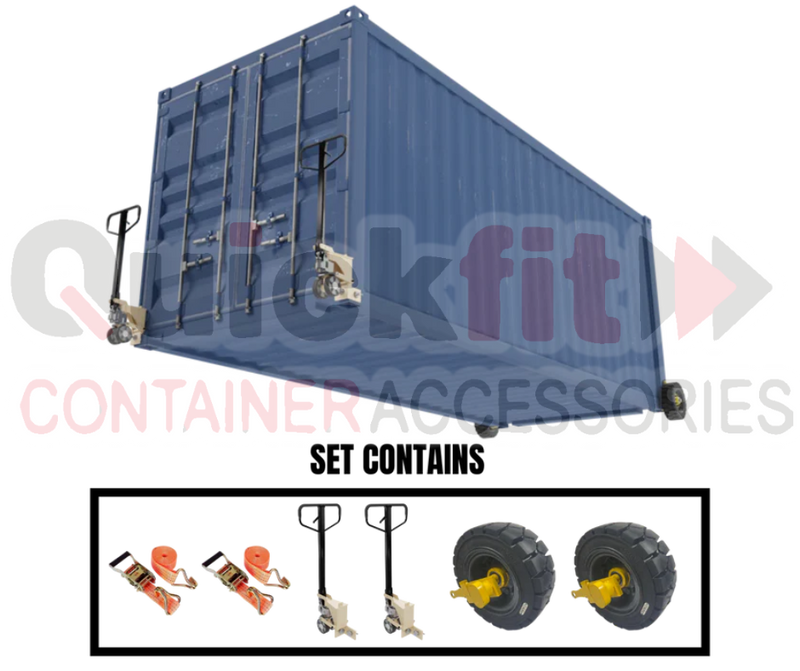 Wielstellen voor zeecontainers
