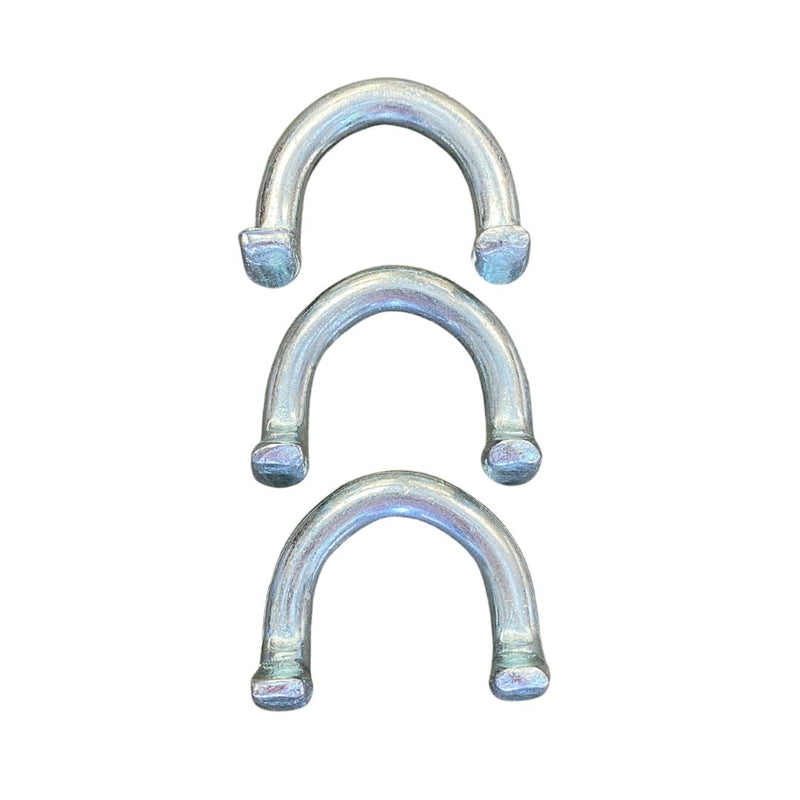 Anneaux en D à souder / Anneaux d'arrimage conçus pour les conteneurs maritimes | Lot de 3