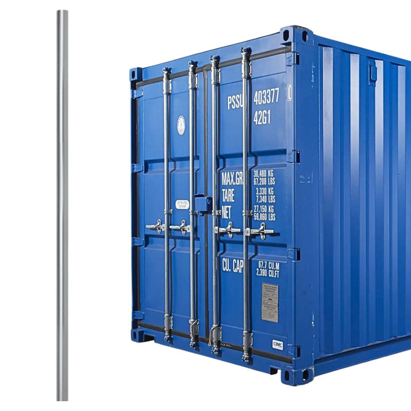 Barre de porte (crémones) pour conteneurs maritimes