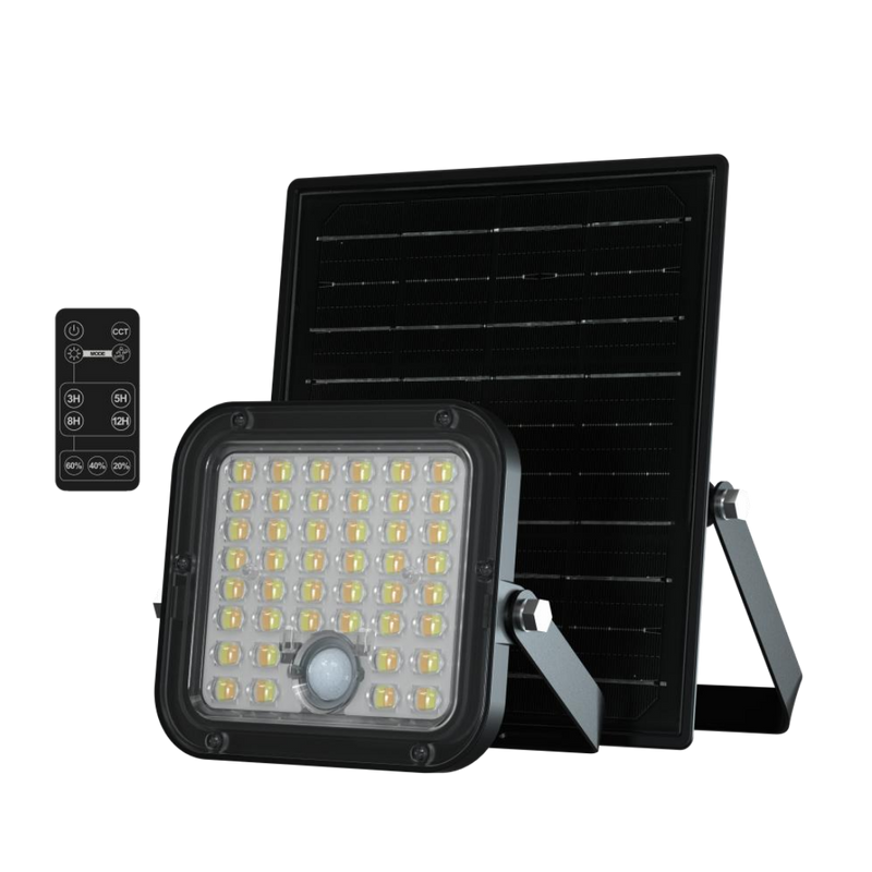 15W LED-zonnelamp met PIR-bewegingsdetector