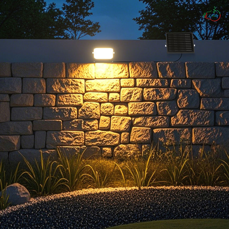 Lampe LED solaire 10W avec détecteur de mouvement PIR