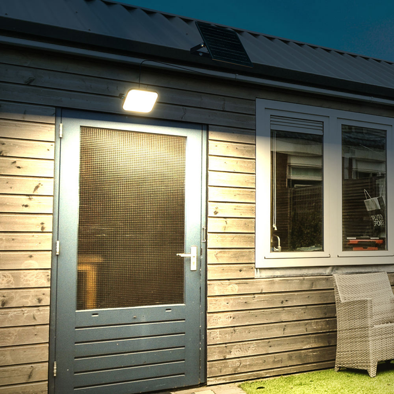 Lampe LED solaire 10W avec détecteur de mouvement PIR