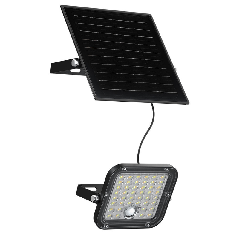 Lampe LED solaire 10W avec détecteur de mouvement PIR