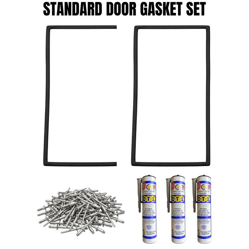 Kit complet de joints de porte pour conteneur maritime
