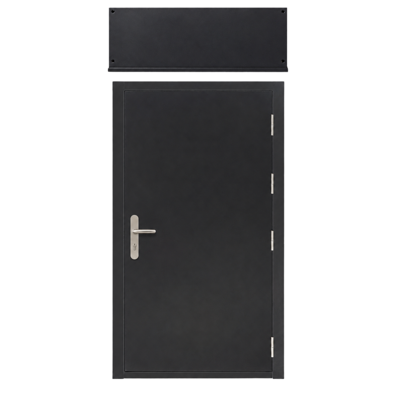 Porte simple auto-perceuse pour conteneur maritime – Sans soudure requise | Installation par soi-même